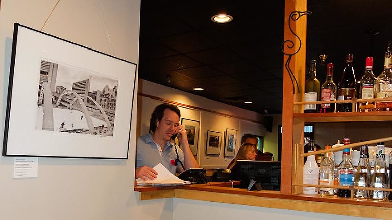 Heron Rock proprietor Andrew Moffat