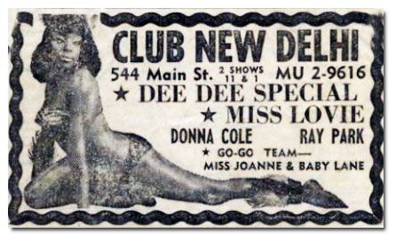Miss Lovie at the Club New Delhi