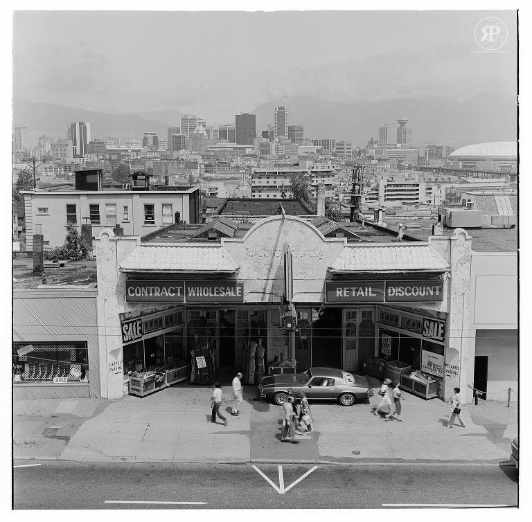 Carpet store, Broadway, Vancouver
