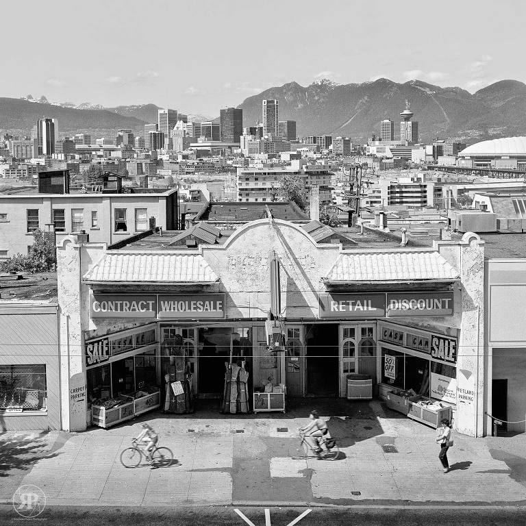 Broadway & Heather, Vancouver, 1983