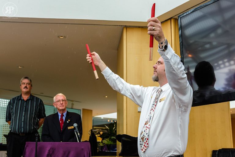 Broken wand ceremony