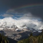 Storm over Mount Robson