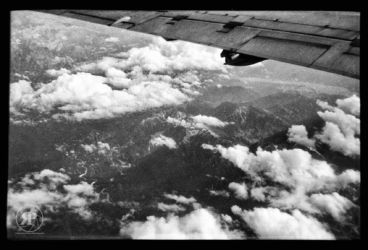 Over the Rocky Mountains (DC-8), July 14, 1965