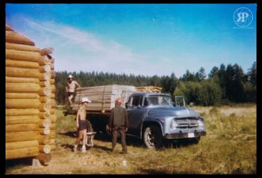 Delivery, Grasmere, BC, 1977