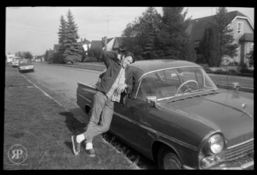 Paul and the Vauxhall Cresta, 1966