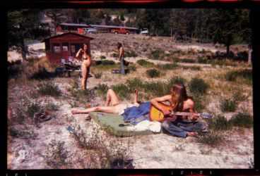 Communing, Columbia Valley, BC, 1975