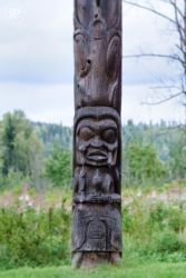 Weeping Woman Totem, Kispiox, 2012