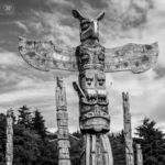 Totems, Original 'Namgis Burial Grounds, Alert Bay