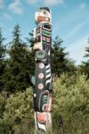Totem, Anglican Church Burial Grounds, Alert Bay