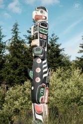 Totem, Anglican Church Burial Grounds, Alert Bay