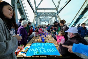 Blue Bridge Mask Making
